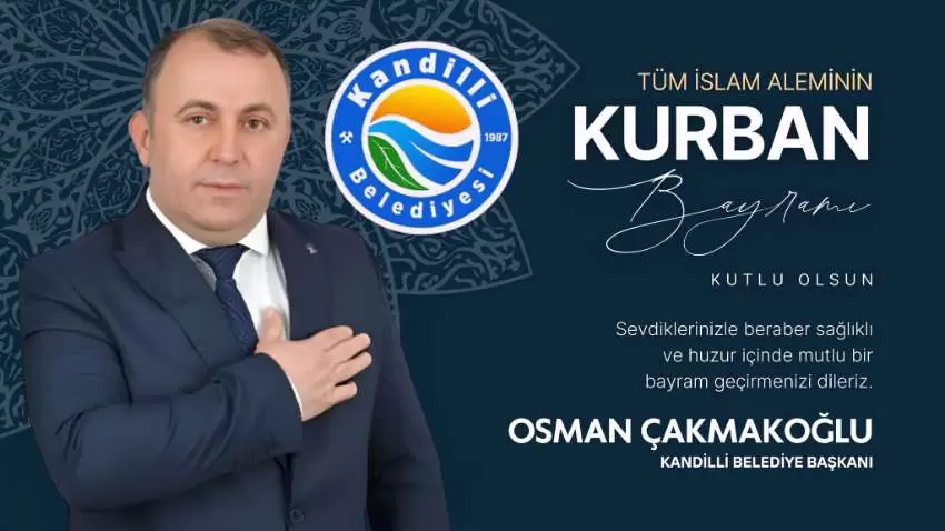 Osman Çakmakoğlu bölge halkının bayramını kutlar