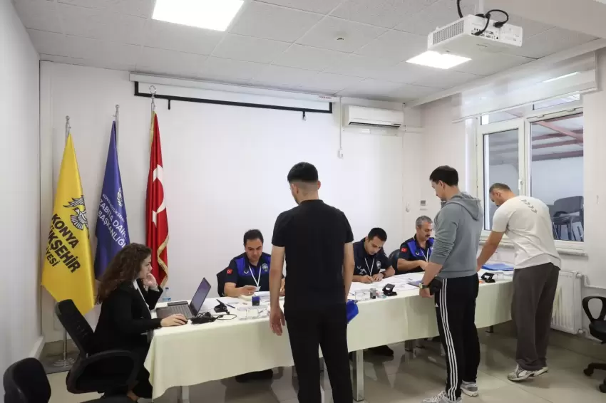 Konyada zabıta alımı başvuruları devam ediyor