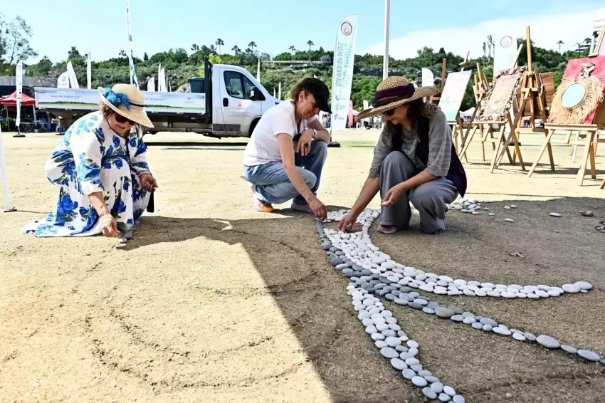 Sanat ve çevre Antalya Muratpaşada buluştu
