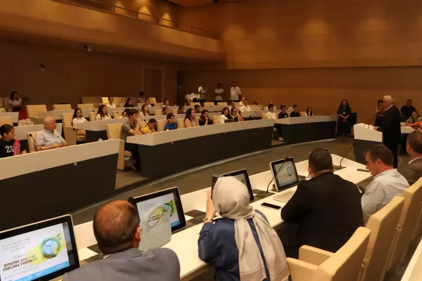 Bursa Nilüferde çevre kahramanları ödüllendirildi