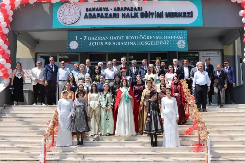 Sakaryada Hayat Boyu Öğrenme Haftasına renkli açılış