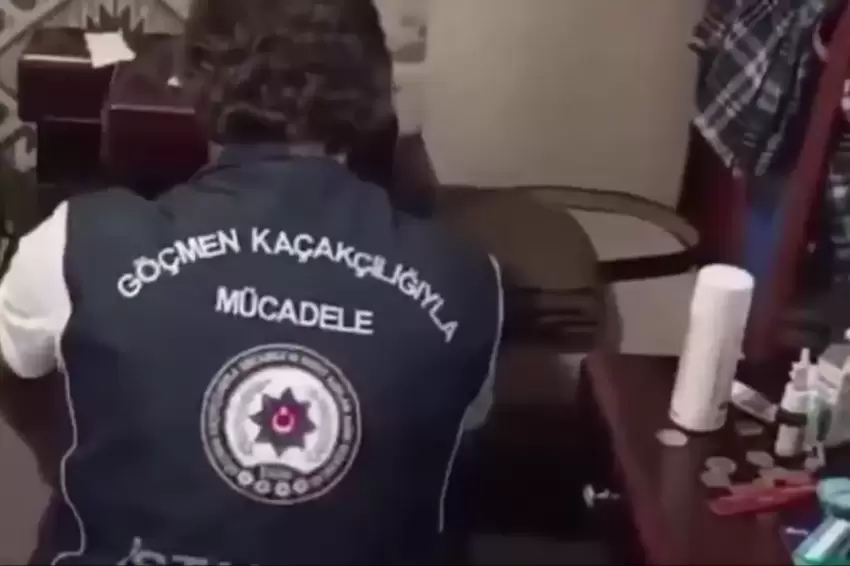 İstanbulda göçmen kaçakçılığına 18 gözaltı