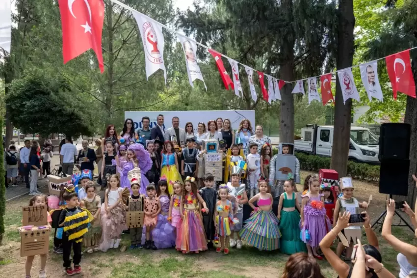 Bornovanın kalbi çevre için attı