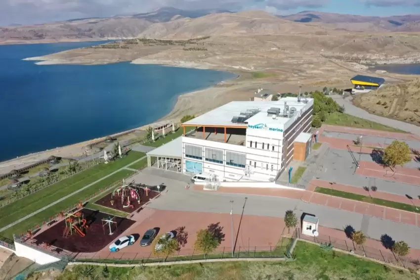 Kayserinin denizi Kuşçu Marina sezonu açıyor