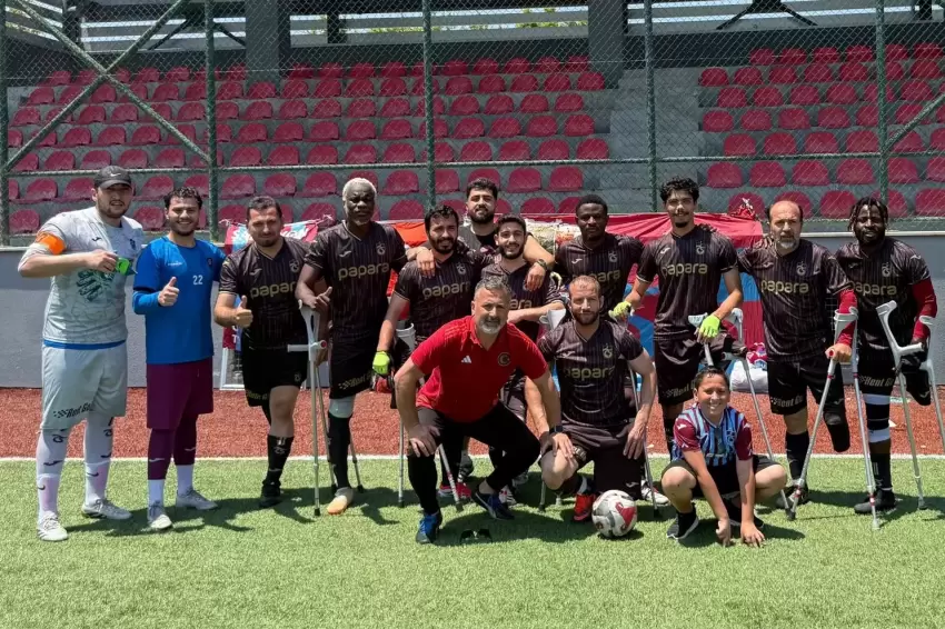 Trabzon Büyükşehir Amputeden 10 gollü zafer