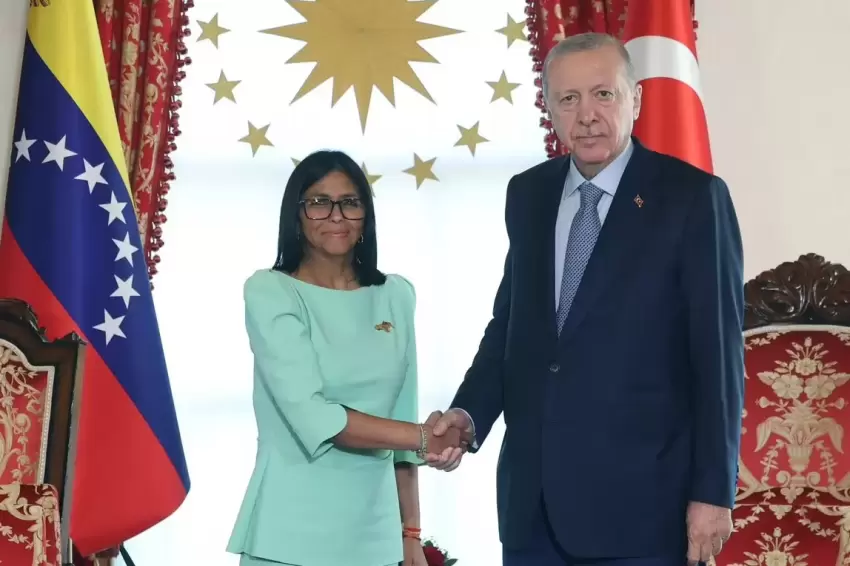 Erdoğan, Venezuela heyetini İstanbulda kabul etti... Ticaret hedefi 3 milyar dolar
