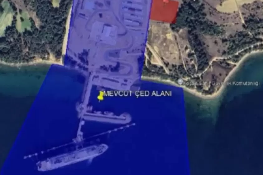Saros FSRU kara kısmı alan artışına Edirneden onay