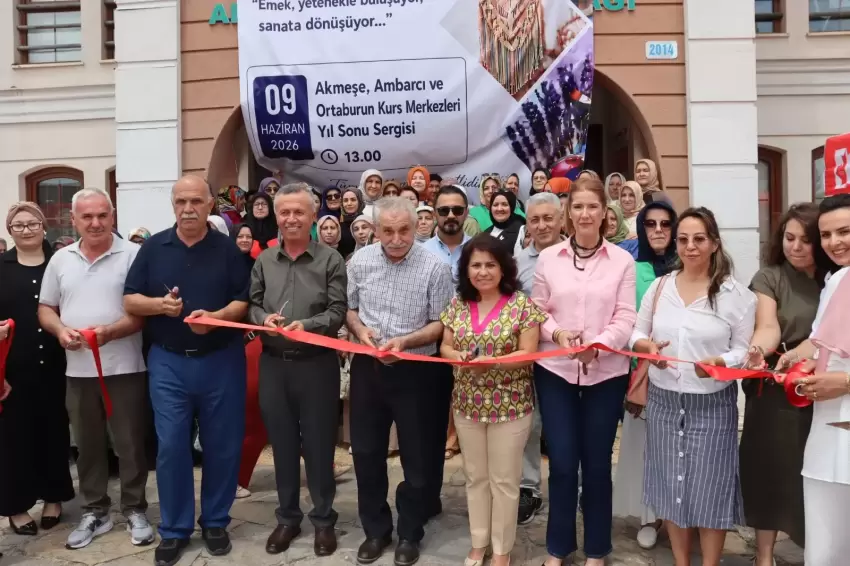 Kocaelide Akmeşede üretim dolu yıl sergiyle taçlandı