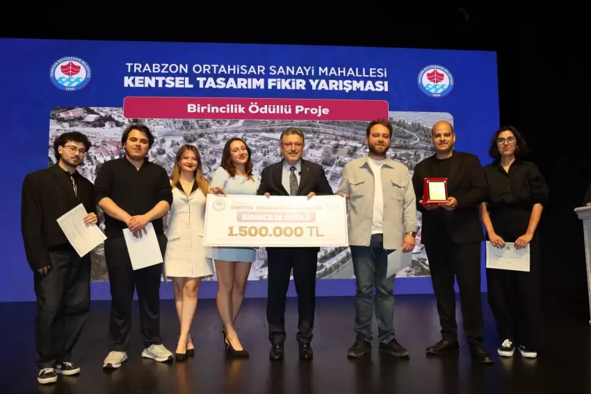 Trabzonda ödüller sahiplerini buldu