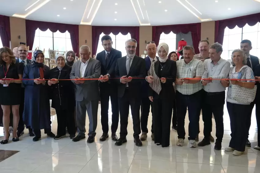 Ankara Keçiörende Sanat ve Emek Sergisi açıldı