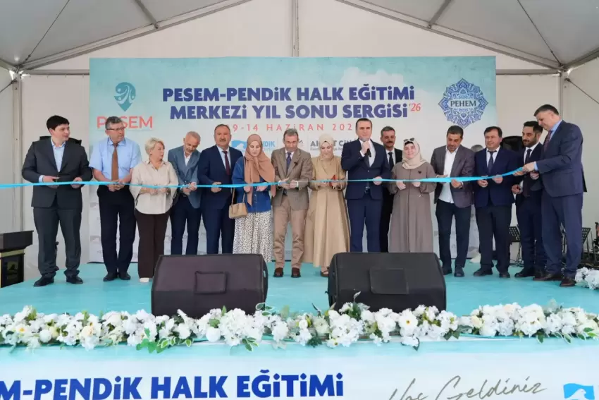 İstanbul Pendikte muhteşem yıl sonu sergisi açıldı