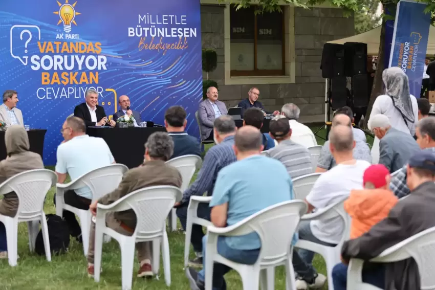 Konya Selçukluda Başkan Pekyatırmacı vatandaşlarla buluştu
