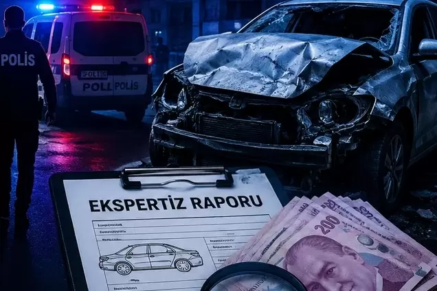 İstanbul merkezli 15 ilde hasarlı araç vurgunu 39 şüpheliye gözaltı