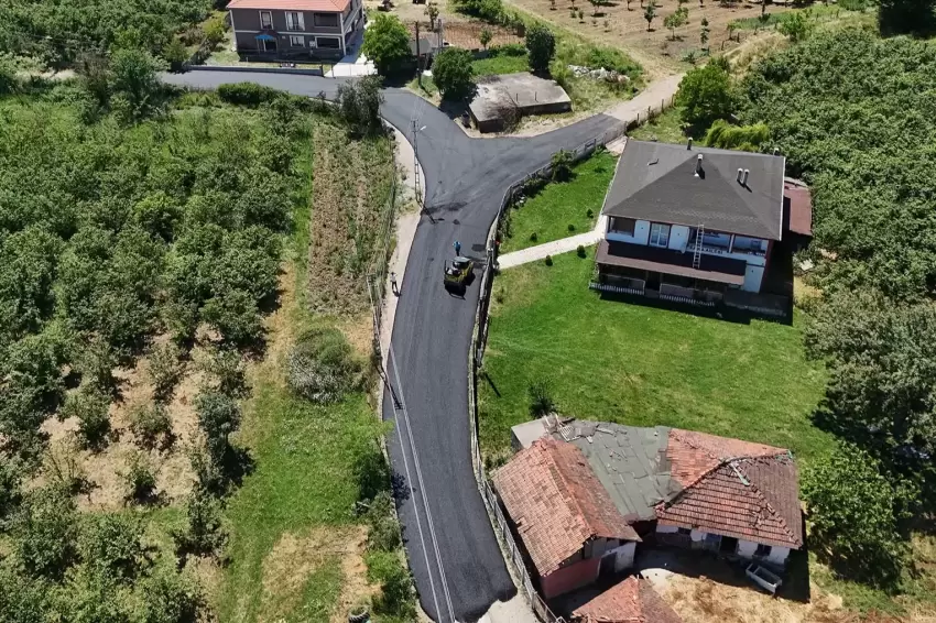 Sakarya Söğütlüde 6 kilometrelik güzergâh güçlü koordinasyonla sil baştan