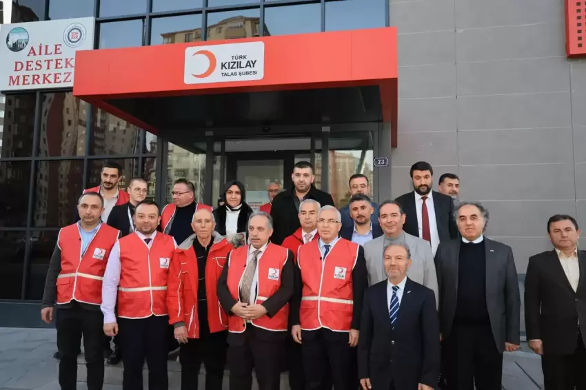 Kayseri Talastan Türk Kızılayına kalıcı eser