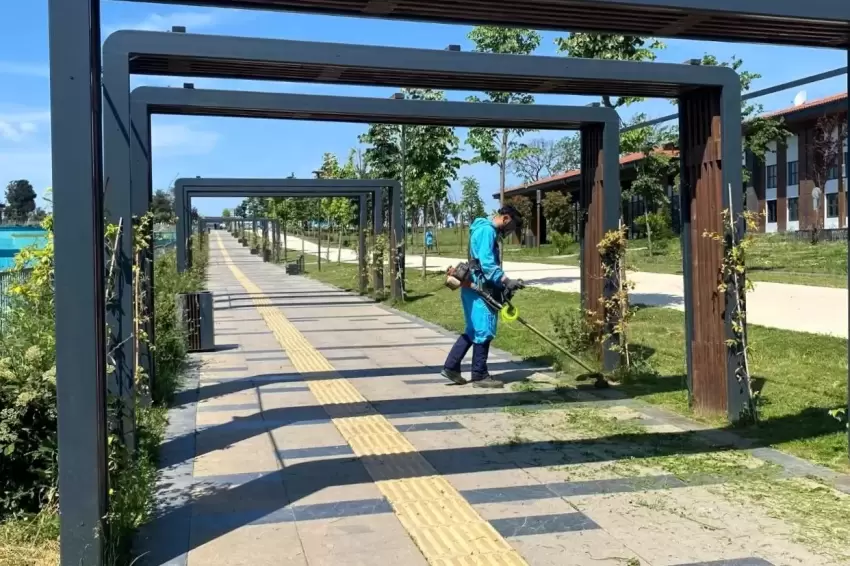 Kocaelide Gebze Millet Bahçesi yaza hazırlanıyor