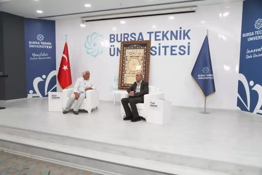 BTÜ Konuşmalarında Fuat Başar: İlimle sanat ayrı şeyler değildir