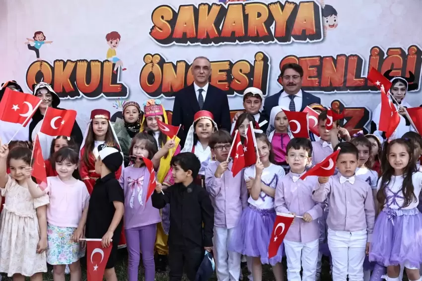 Sakaryada Okul Öncesi Şenliği yoğun katılımla gerçekleştirildi