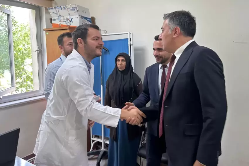 Batman Kozlukta sağlık hizmetlerine yakın mercek
