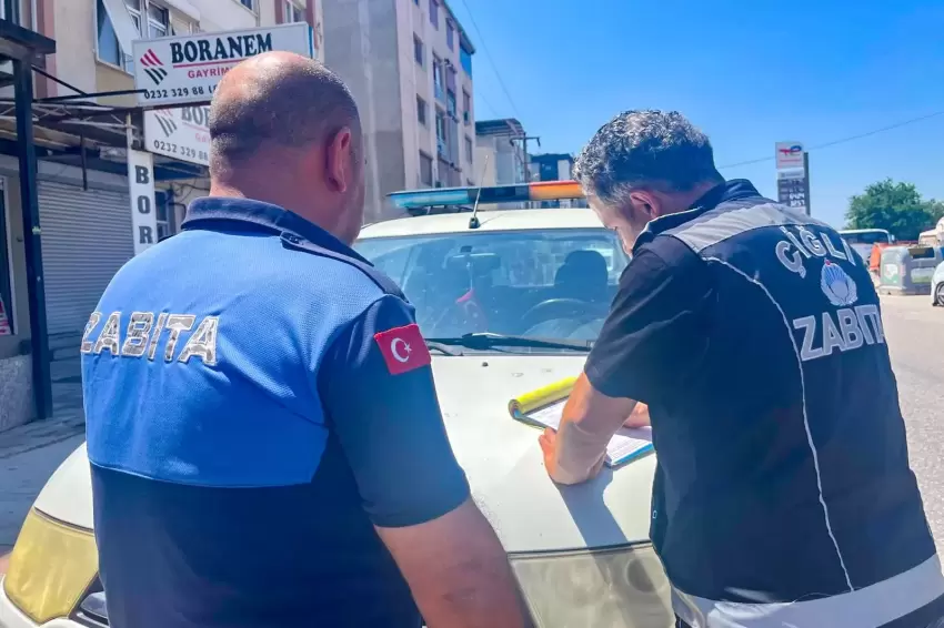 İzmir Çiğlide kaçak moloz dökümüne sıkı denetim