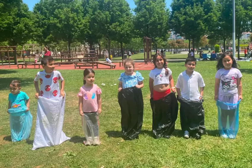 Maltepede öğrenciler eğitim yılını piknikle kutladılar