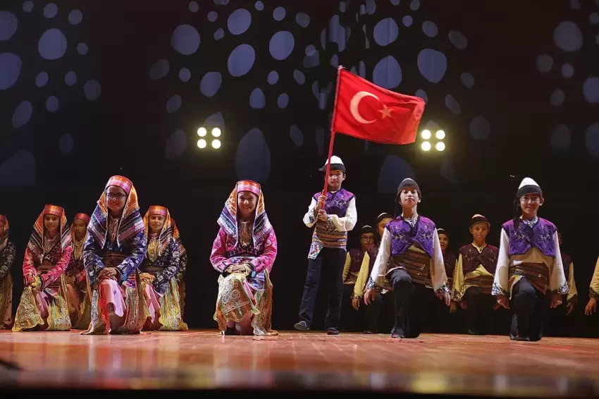 Konyada Halk Oyunları heyecanı