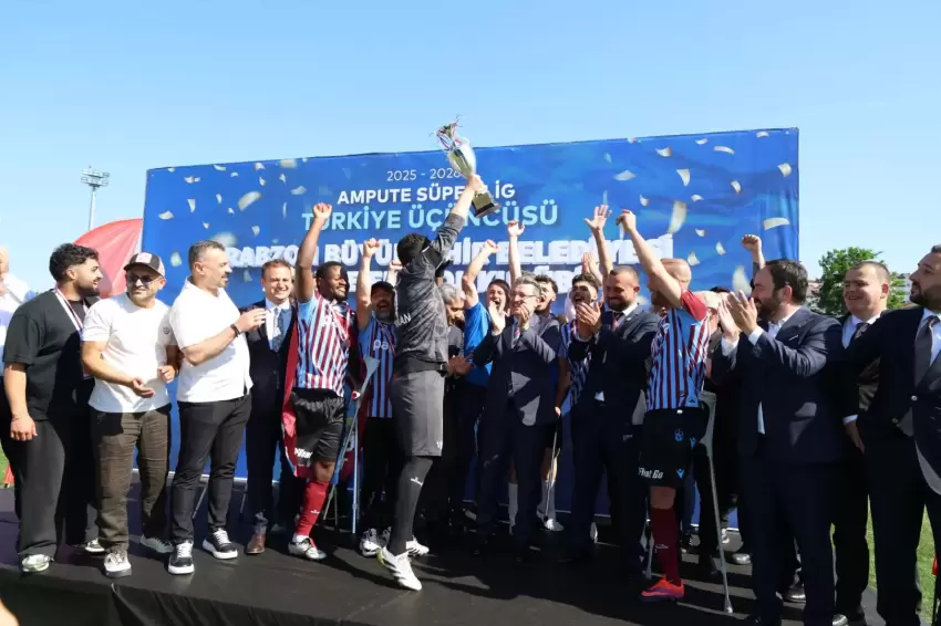 Trabzon Ampute futbolunda yeni hedef