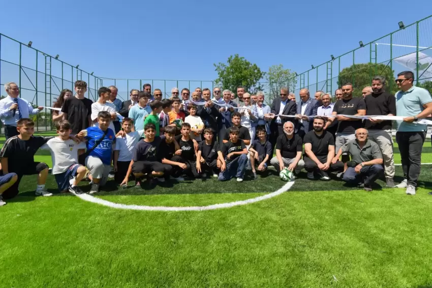 Bursa Osmangaziden Çukurcaya modern spor tesisi