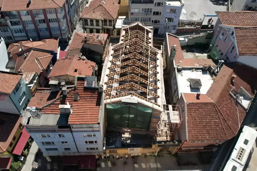 Bursa Yıldırımda Setbaşı Sanat Merkezinde son rötuşlar