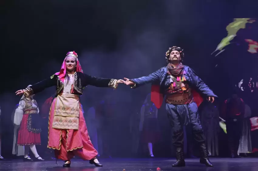 Bursa Nilüferin dansçılarından görsel şölen