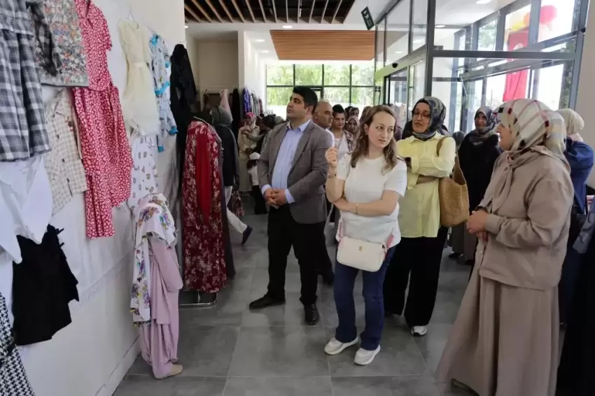 Kütahyada bir yıllık emekler sergilendi