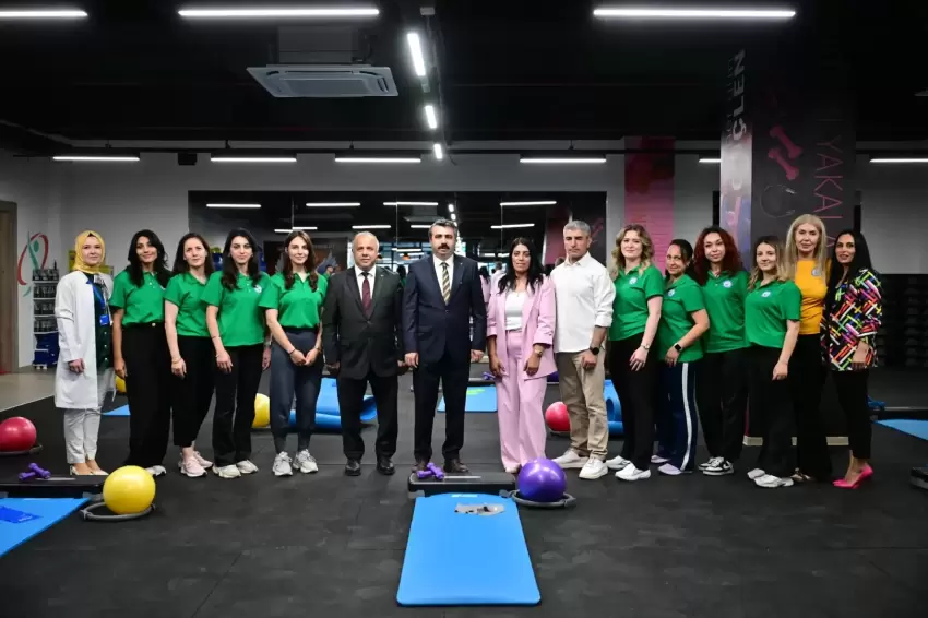 Bursa Yıldırımda Bağlaraltı Kadın Spor Merkezi kapılarını açtı
