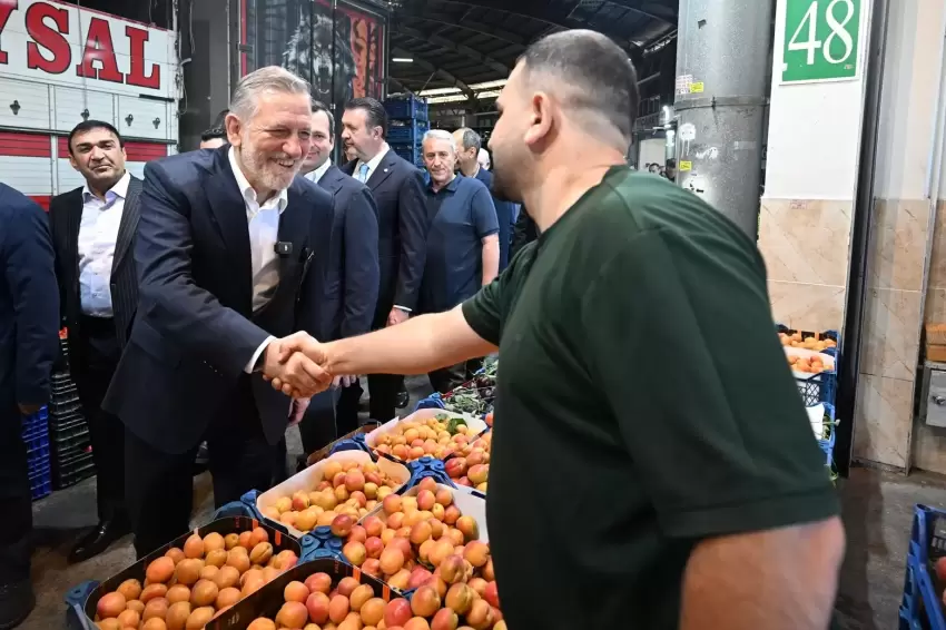 BTSO Başkanı Burkaydan Bursa Kent Haline ziyaret