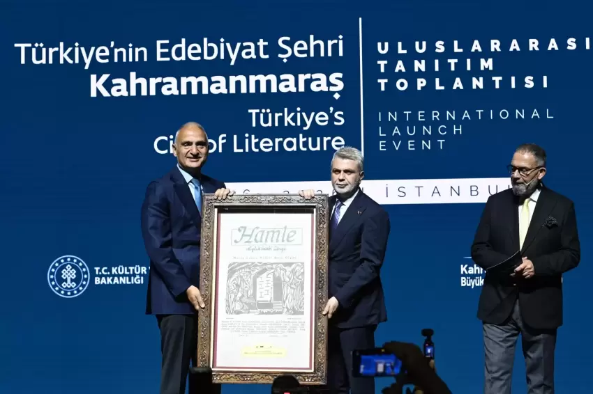 Edebiyat Şehri unvanlı ilk Türk şehri Kahramanmaraş İstanbulda tanıtıldı