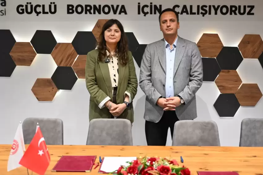 Bornovada yeşil gelecek için tarihi imza