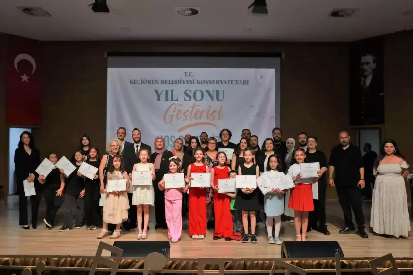Keçiören Belediyesi Konservatuvarından yıl sonu konseri