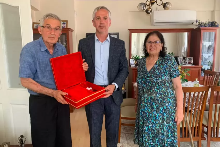 Kocaeli İzmitte gazilere vefa ziyaretleri sürüyor