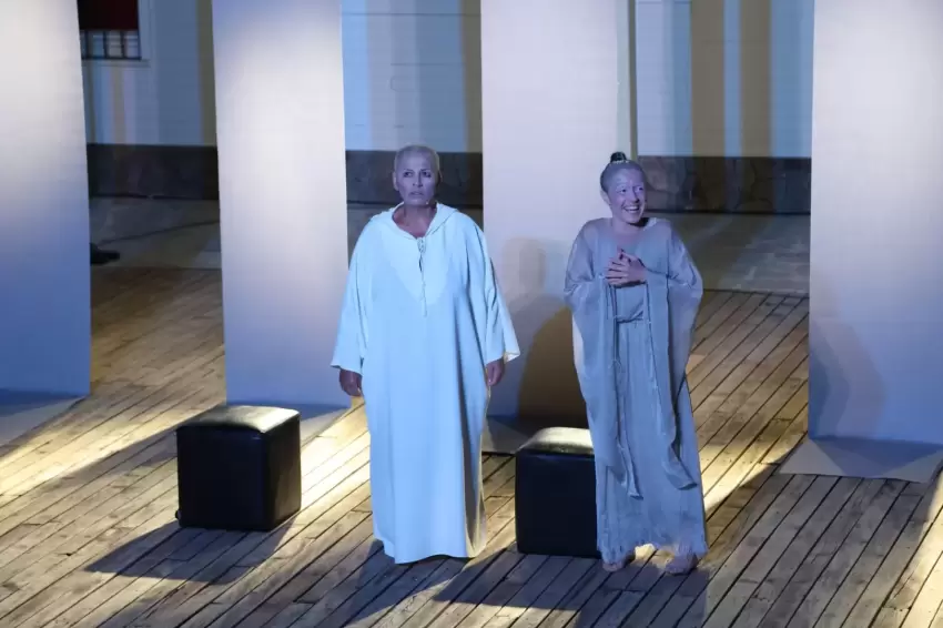 Bursa Nilüferde Kadın Oyunları Festivali Şairler Mezarlığı ile sona erdi