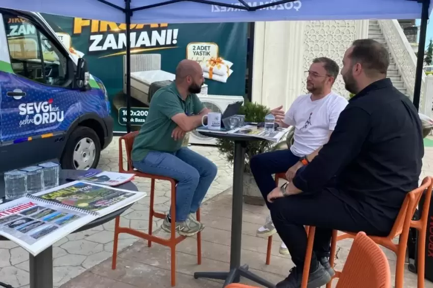 Orduda Çözüm Merkezi ilçe ziyaretlerini sürdürüyor
