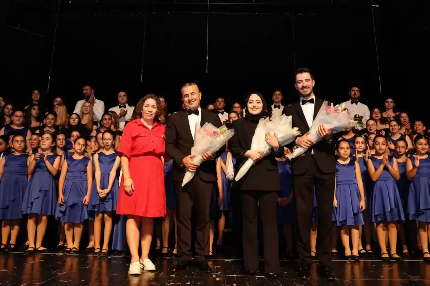 Bursa Nilüferin farklı sesleri bu konserde bir oldu