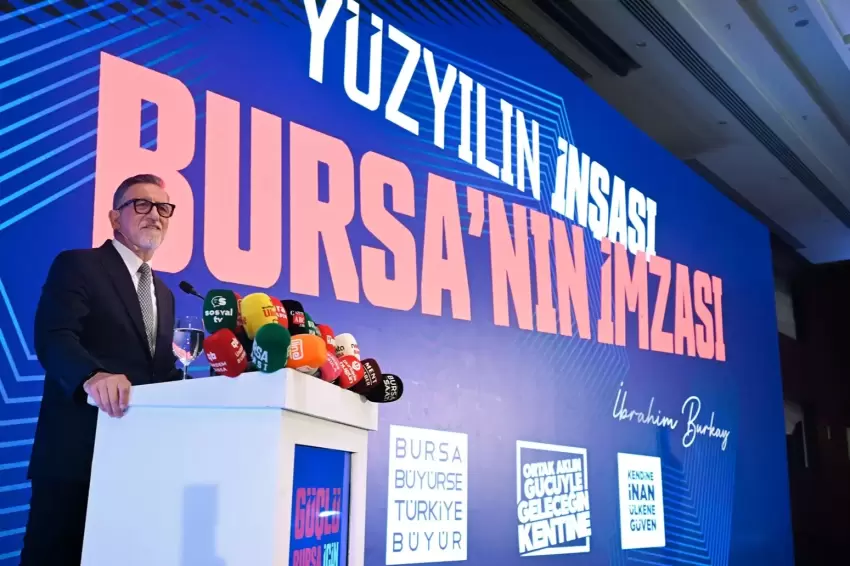 Bursanın yeni ekonomi haritası şekillendi... Başkan Burkaydan Bursa ekonomisine tarihi projeler