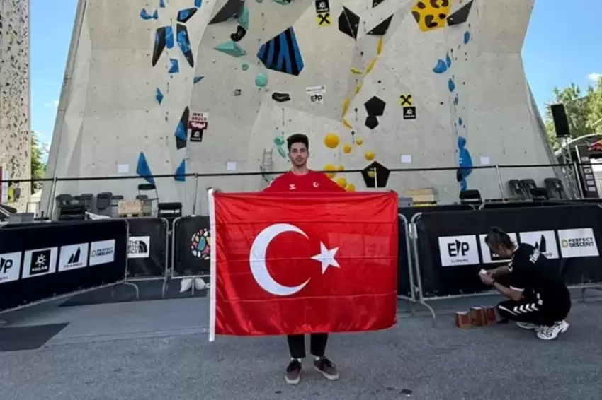Bursa İnegöllü sporcu Dünya Kupasında Türkiye için yarıştı