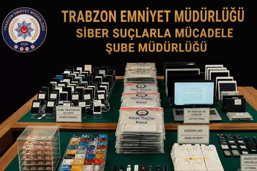 Trabzon merkezli yasa dışı bahise 14 tutuklama