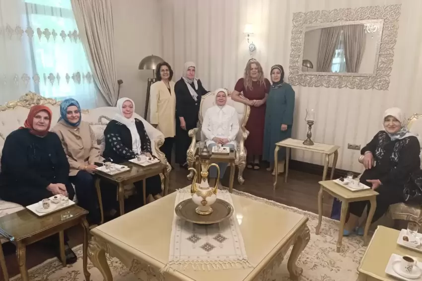 Erzurum Kent Konseyi Kadın Meclisinden Nagihan Baruşa ziyaret