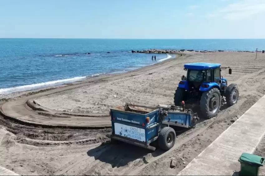 Orduda plajlar pırıl pırıl hazırlanıyor