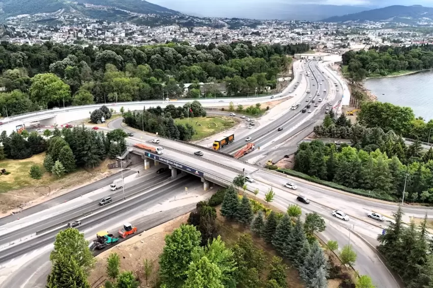 Kocaeli Başiskelede 9 köprünün montajı bitti