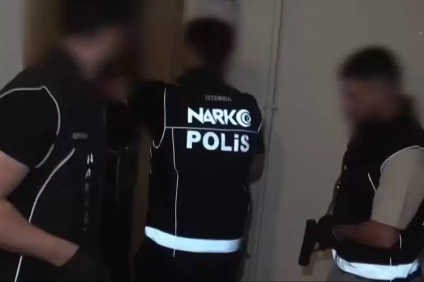Beşiktaşta dev narkotik operasyonu