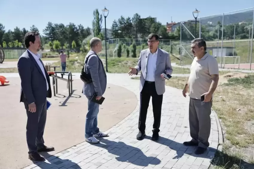 Kütahyada projeler sahada değerlendirildi