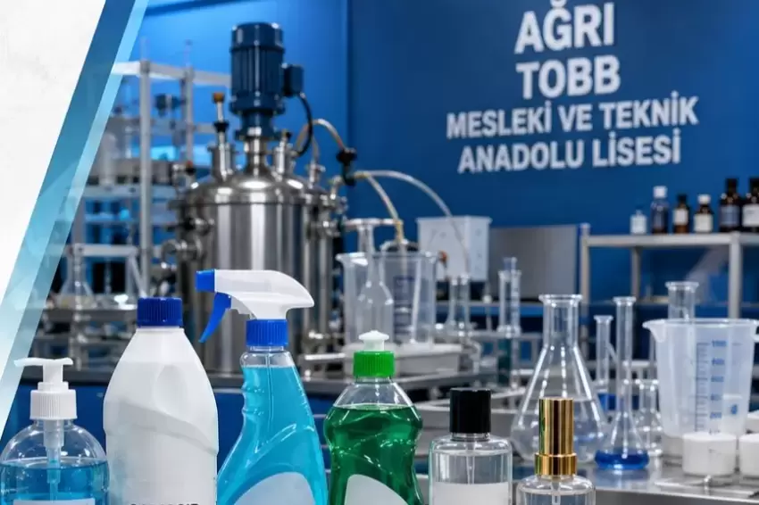 Ağrı TOBB MTALde öğrenciler üreterek kazanıyor
