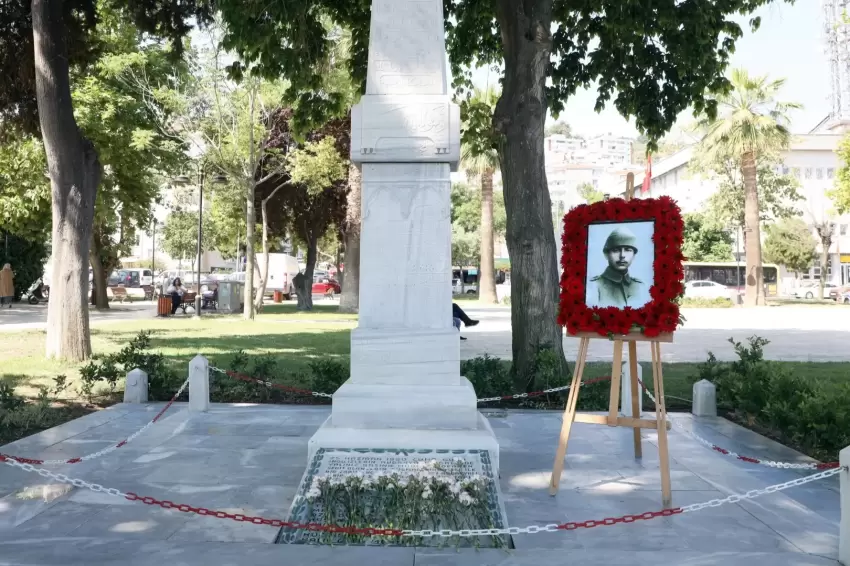 Şehit Şükrü Çavuş şehadetinin 106. yılında Mudanyada anıldı